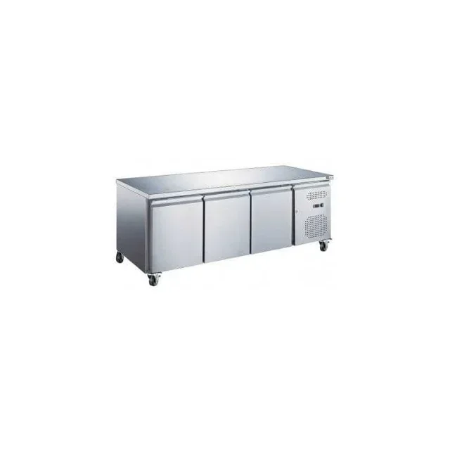 Ventilated Pastry Cabinet Stainless Steel 600x400 mm - 3 Glass Doors