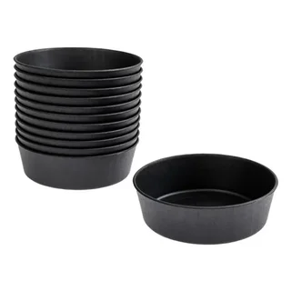 Individual Tourtière Moulds Exoglass Ø10 cm - Set of 12