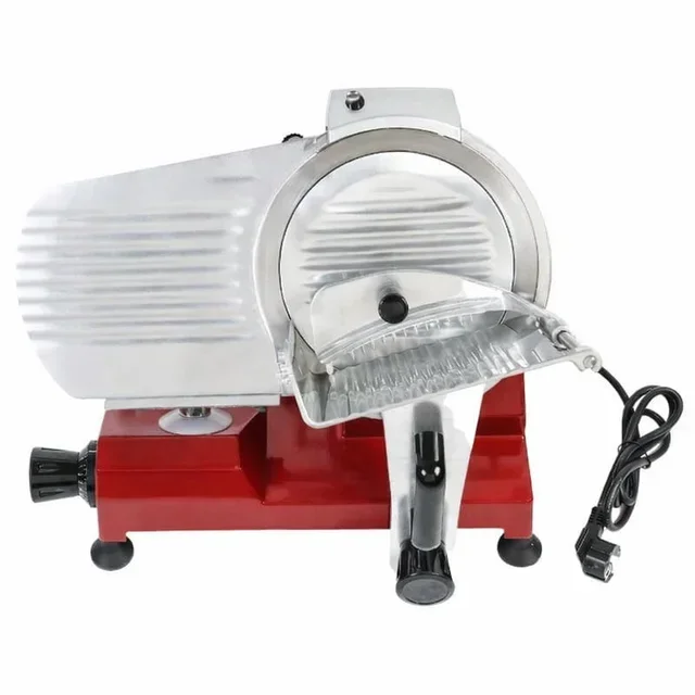 Professional Gravity Meat Slicer 250mm Red - Refurbished