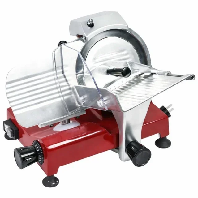 Affettatrice a Gravità Professionale 195 mm Rossa per Prosciutto