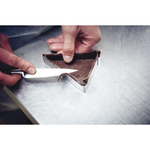 Triangular Tart Mould - 12 x 9.8 cm - Set of 8 Pieces