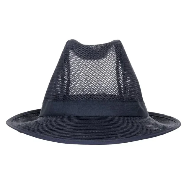 Navy Blue Mesh Trilby - Large Size L