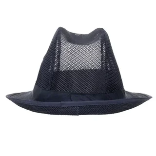 Navy Blue Mesh Trilby - Large Size L