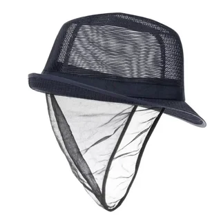 Navy Blue Mesh Trilby - Large Size L