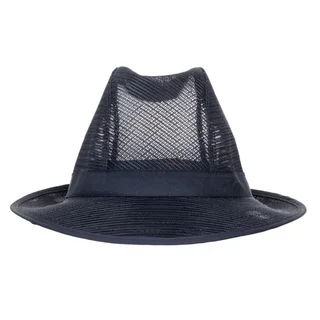 Trilby Hat Navy Blue Mesh - Size M