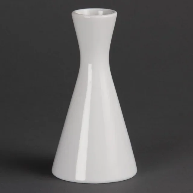 White Bottle Vase 14 cm - Pack of 6