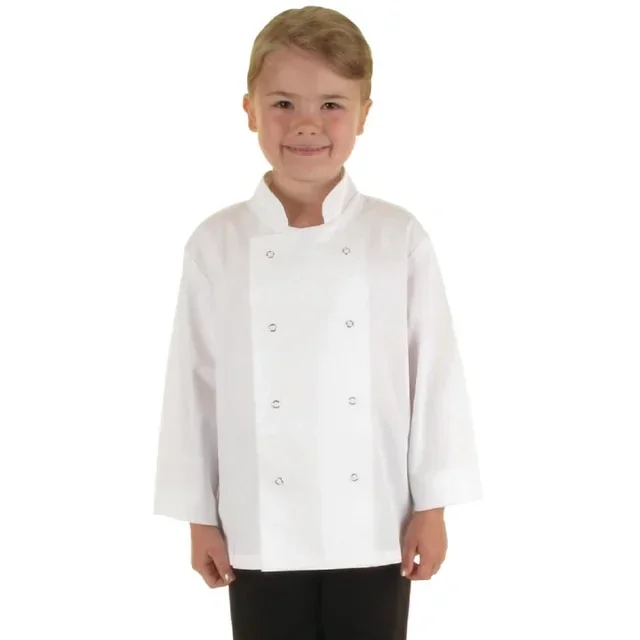 White Kids Chef Jacket - Size L/XL