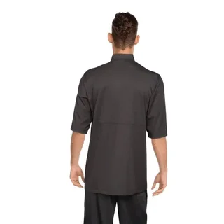 Veste de Chef Mixte Noire Cool Vent Montréal - Taille S