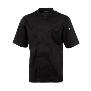 Veste de Chef Mixte Noire Cool Vent Montréal - Taille S