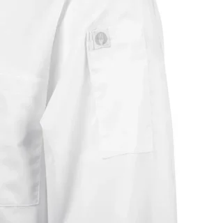 Casaco de Chef Unissexo Branco Manga Comprida Calgary - Tamanho XL