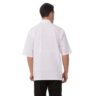 Unisex White Chef Jacket Montreal - Size S