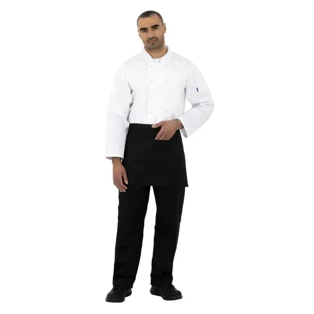 Giacca da Chef Unisex Bianca Maniche Lunghe Vegas - Taglia XL