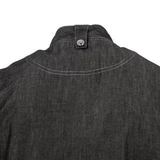 Denim Kitchen Jacket Short Sleeves Urban Delancey Unisex Size S