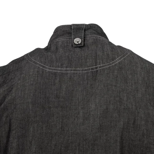 Denim Kitchen Jacket Short Sleeves Urban Delancey Unisex Size S