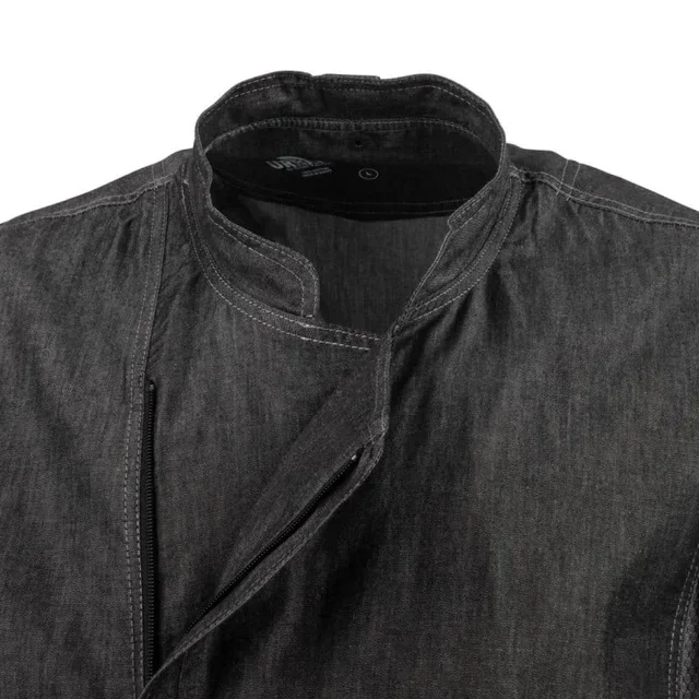 Denim Kitchen Jacket Short Sleeves Urban Delancey Unisex Size S