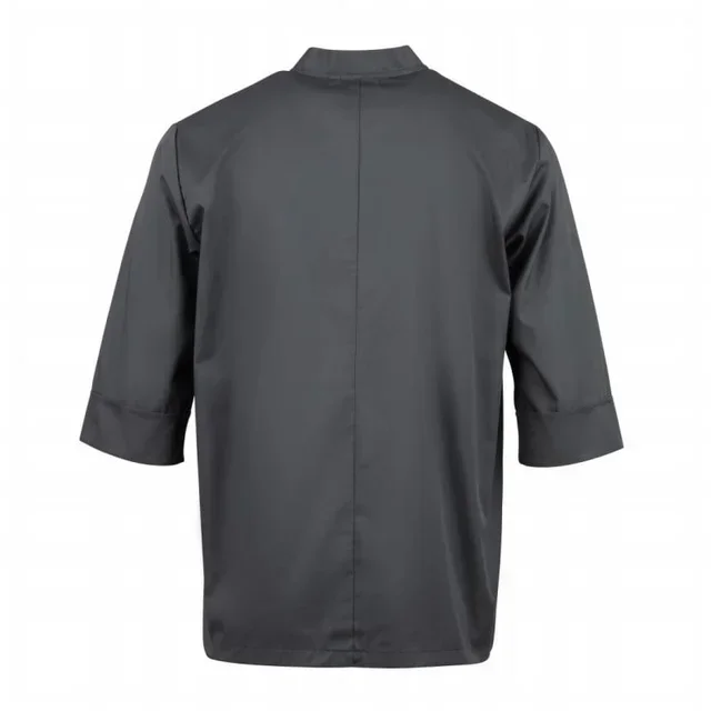 Unisex Gray Chef Jacket - Size XXL