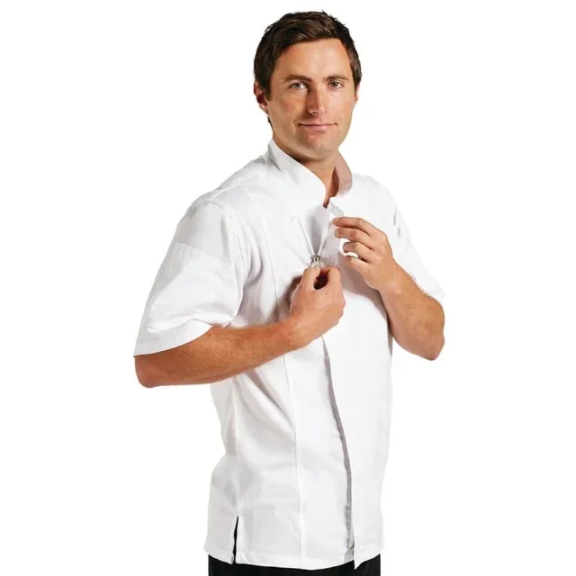 Professional Unisex Chef Jacket Urban Springfield - White - XL