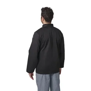 Chef Jacket Unisex Black Long Sleeves Vegas - Plus Size XXL