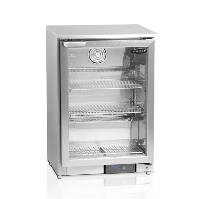 Stainless Steel Glass Froster - 1 Door Glass Display - 79 Liters Capacity
