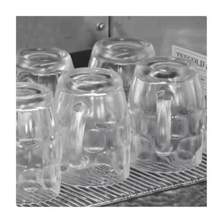 Stainless Steel Glass Froster - 1 Door Glass Display - 79 Liters Capacity