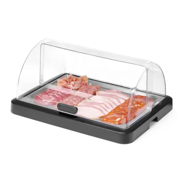 UNIQ Buffet Display Case with Sliding Lid - Modern Storage Furniture