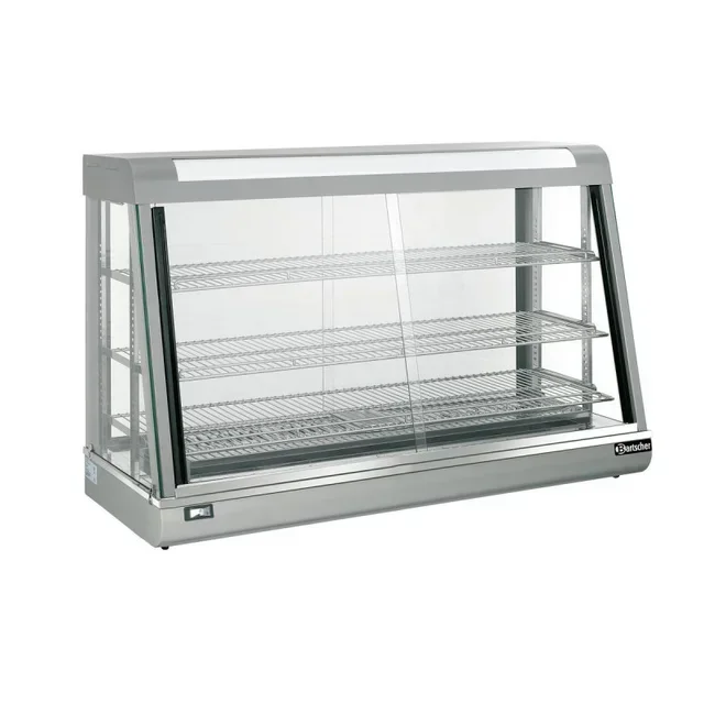 Deli III Heated Refrigerated Display Case - 373 Liter Capacity