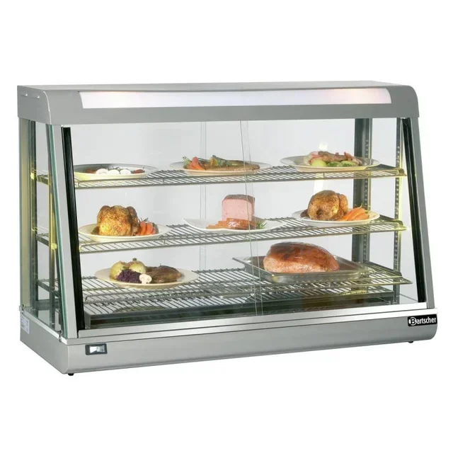 Deli III Heated Refrigerated Display Case - 373 Liter Capacity