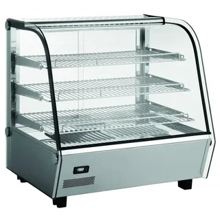 Professional Heated Display Case 3 Tiers 160 Liters - Buffet Display