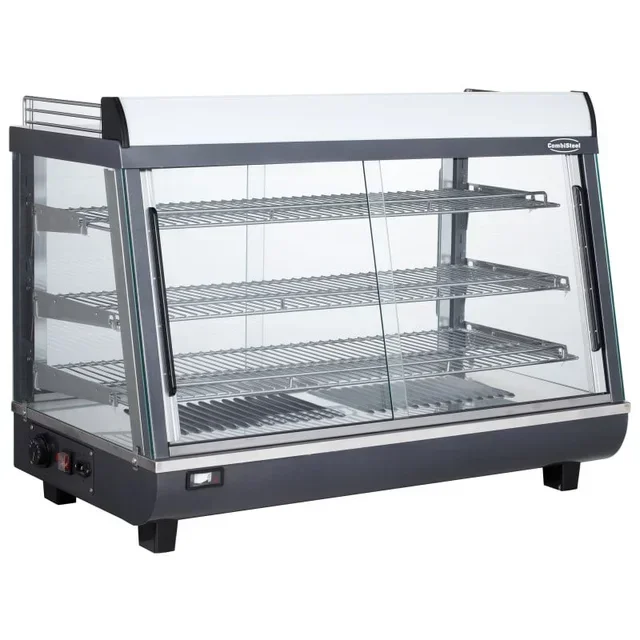 Countertop Heated Display Case - Capacity 136 Litres