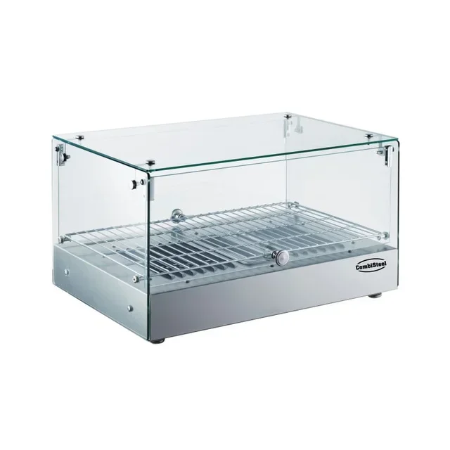 Countertop Heated Display Case 35 Liters - Food Warmer Showcase