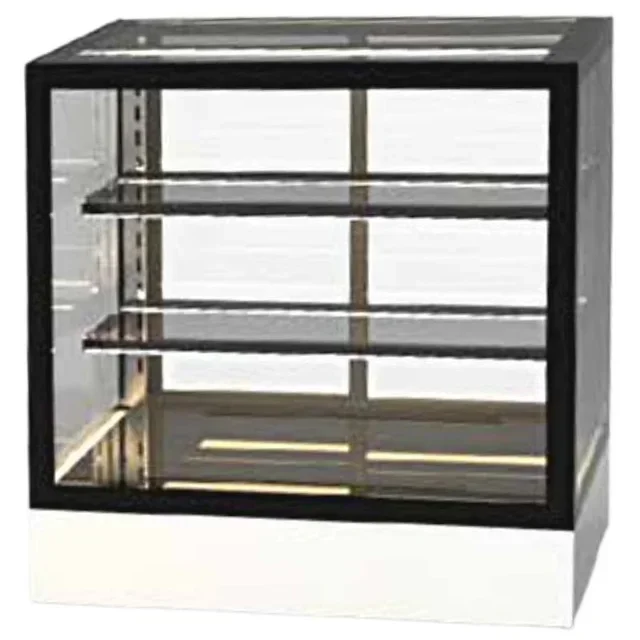 Heated Self-Service Display Case - Compact Countertop Integra Model - Height 650 mm