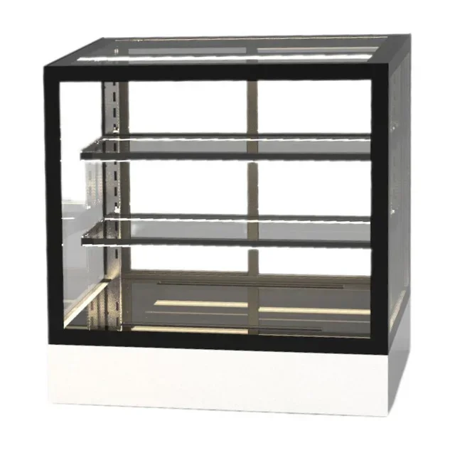 Integra Compact Countertop Refrigerated Display Case - Rear Opening - Height 650 mm