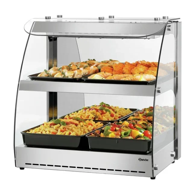 Vitrine Chauffante Professionnelle 104 Litres