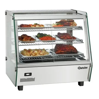 Vitrine Chauffante Professionnelle Deli Plus I-D 120 Litres