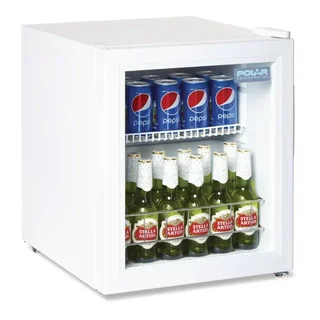 Vitrine Refrigerada de Balcão Série C 46 Litros - Acabamento Branco