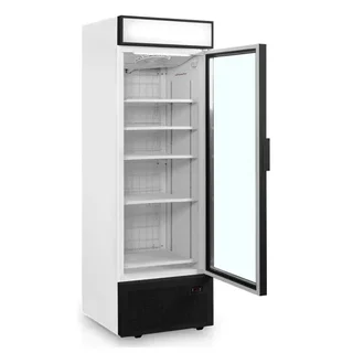 Glass Door Freezer Display with Canopy - 440 Litres