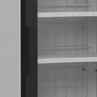 Glass Door Freezer Display with Canopy - 440 Litres