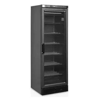 Expositor Congelador com Porta de Vidro Preta - Capacidade 270 Litros - Frio Estático