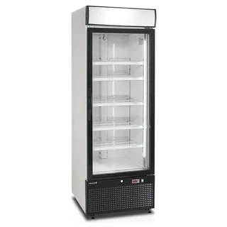 Vitrine Refrigerada Congelador de Balcão - Porta de Vidro 412 Litros - Branco