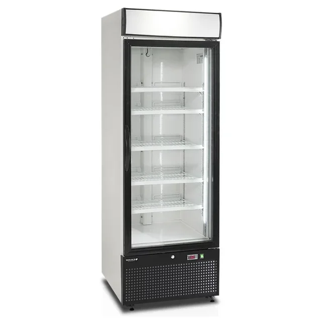 Vitrine Refrigerada Congelador de Balcão - Porta de Vidro 412 Litros - Branco