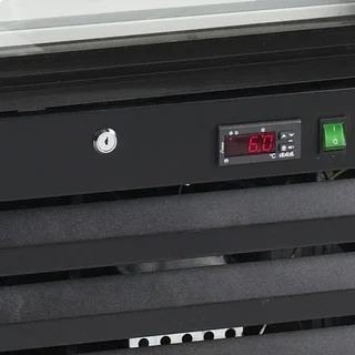 Vitrine Refrigerada Congelador de Balcão - Porta de Vidro 412 Litros - Branco