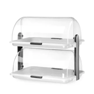 Vitrina con Tapa Corredera Doble