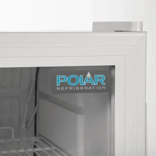 Vitrine Refrigerada de Balcão Branca - 1 Porta - 88 L