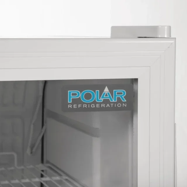 Vitrine Refrigerada de Balcão Branca - 1 Porta - 88 L