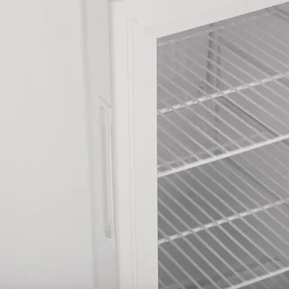 Vitrine Refrigerada de Balcão Branca - 1 Porta - 88 L
