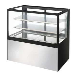Rear Service Refrigerated Display Case Series U - 385 Liter Capacity
