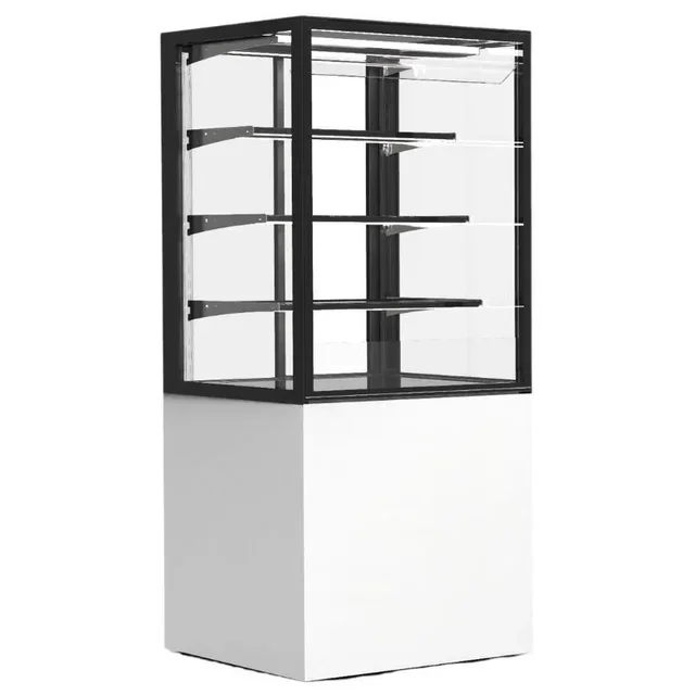 Vitrine Libre Service Neutre Integra Base 60 - Hauteur 1400 mm - Zone 815 mm