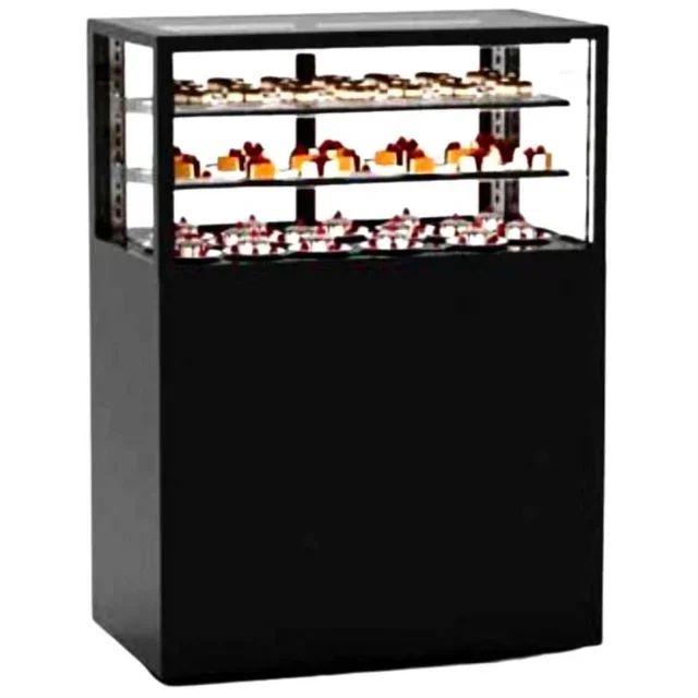 Neutral Open Display Case Integra Base 100 - Depth 515 mm