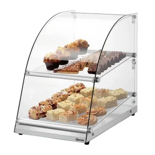 2-Tier Display Case for Buffet