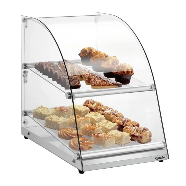 2-Tier Display Case for Buffet